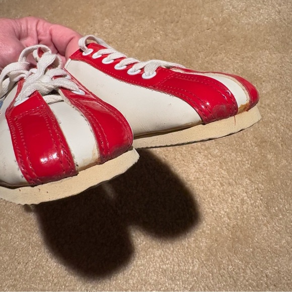 Vintage bowling shoes in vintage plaid Brunswick bag - Picture 8 of 10